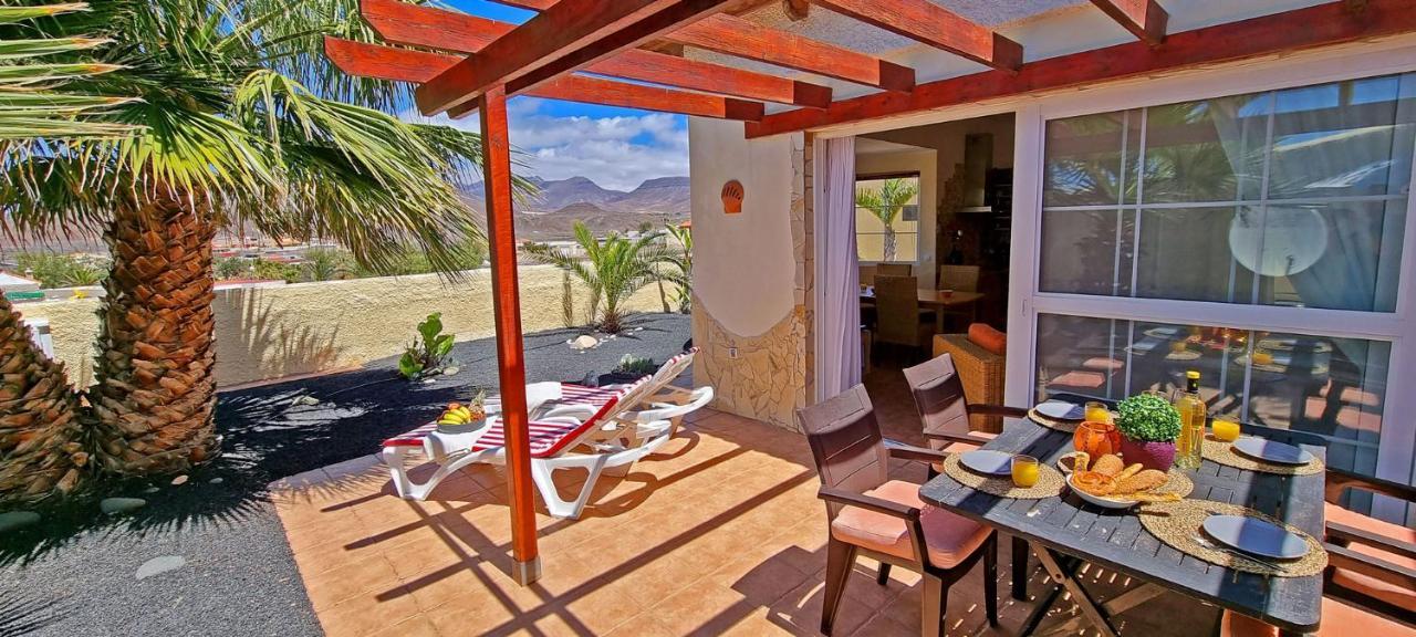 Ferienhaus Casa Oasis - La Pared - Garten - Meerblick Eksteriør bilde