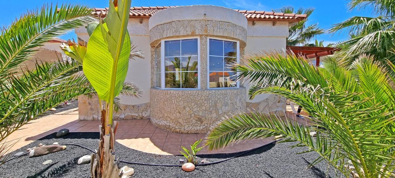 Ferienhaus Casa Oasis - La Pared - Garten - Meerblick Eksteriør bilde