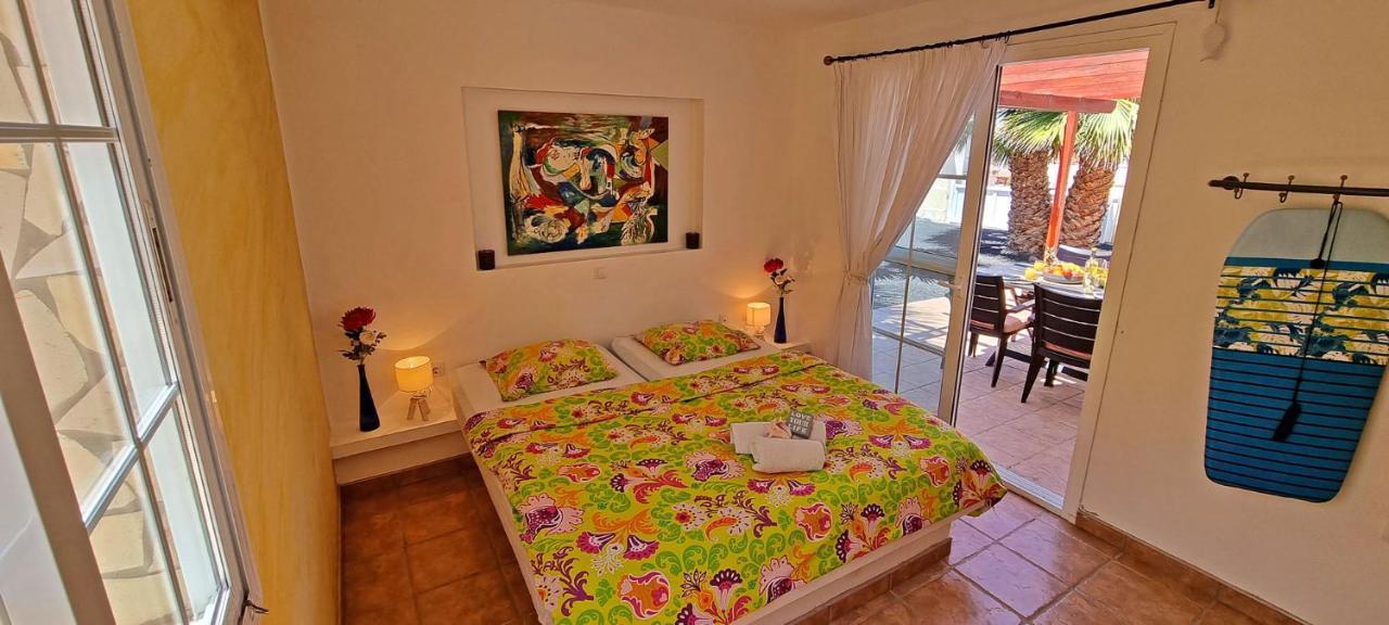 Ferienhaus Casa Oasis - La Pared - Garten - Meerblick Eksteriør bilde