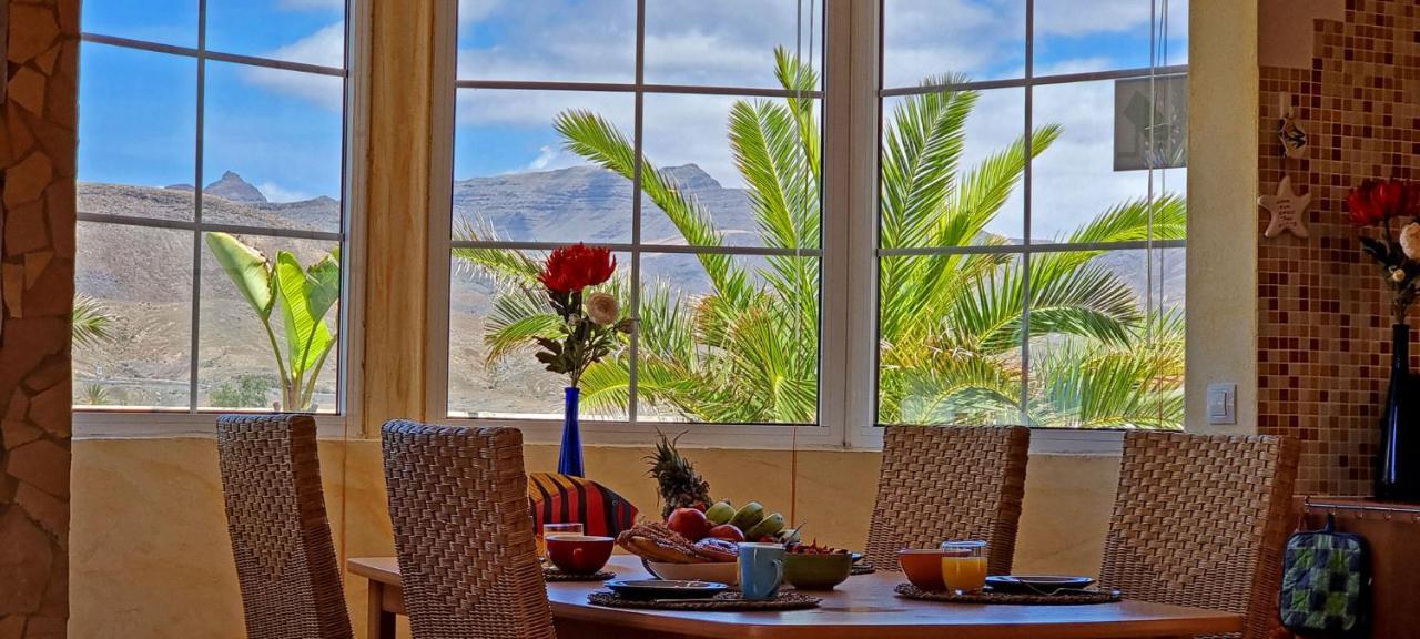 Ferienhaus Casa Oasis - La Pared - Garten - Meerblick Eksteriør bilde