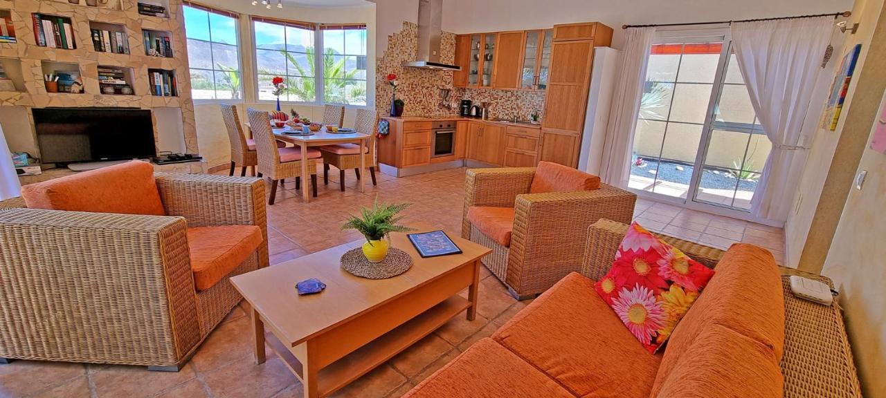 Ferienhaus Casa Oasis - La Pared - Garten - Meerblick Eksteriør bilde